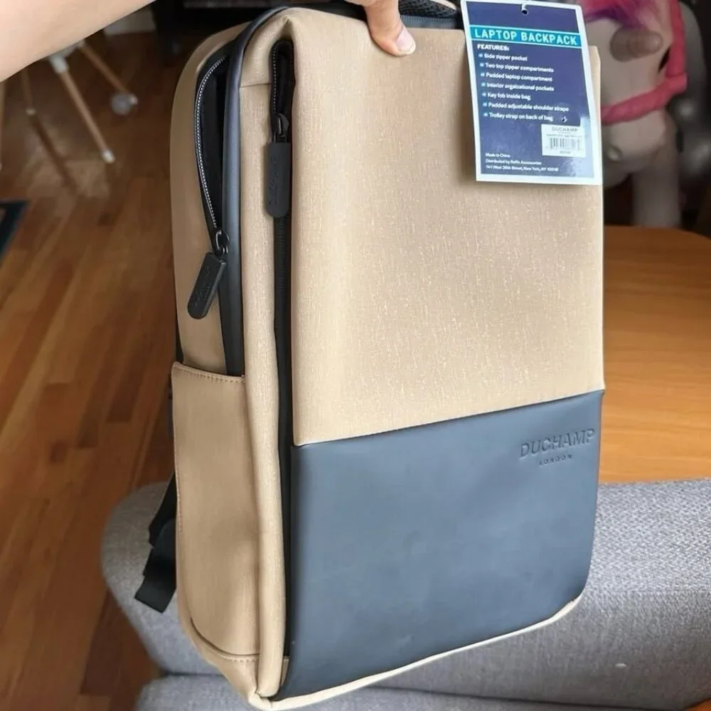 DUCHAMP laptop backpack. New $225